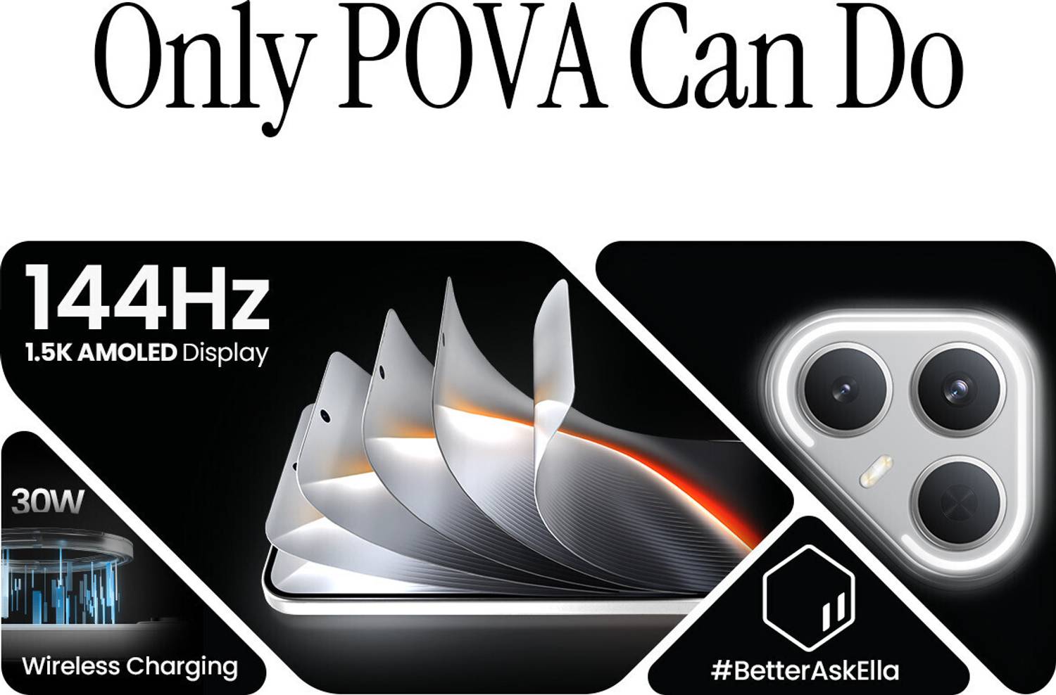 Tecno Pova 7 Pro 5G 128GB Dynamic Grey - Image 2