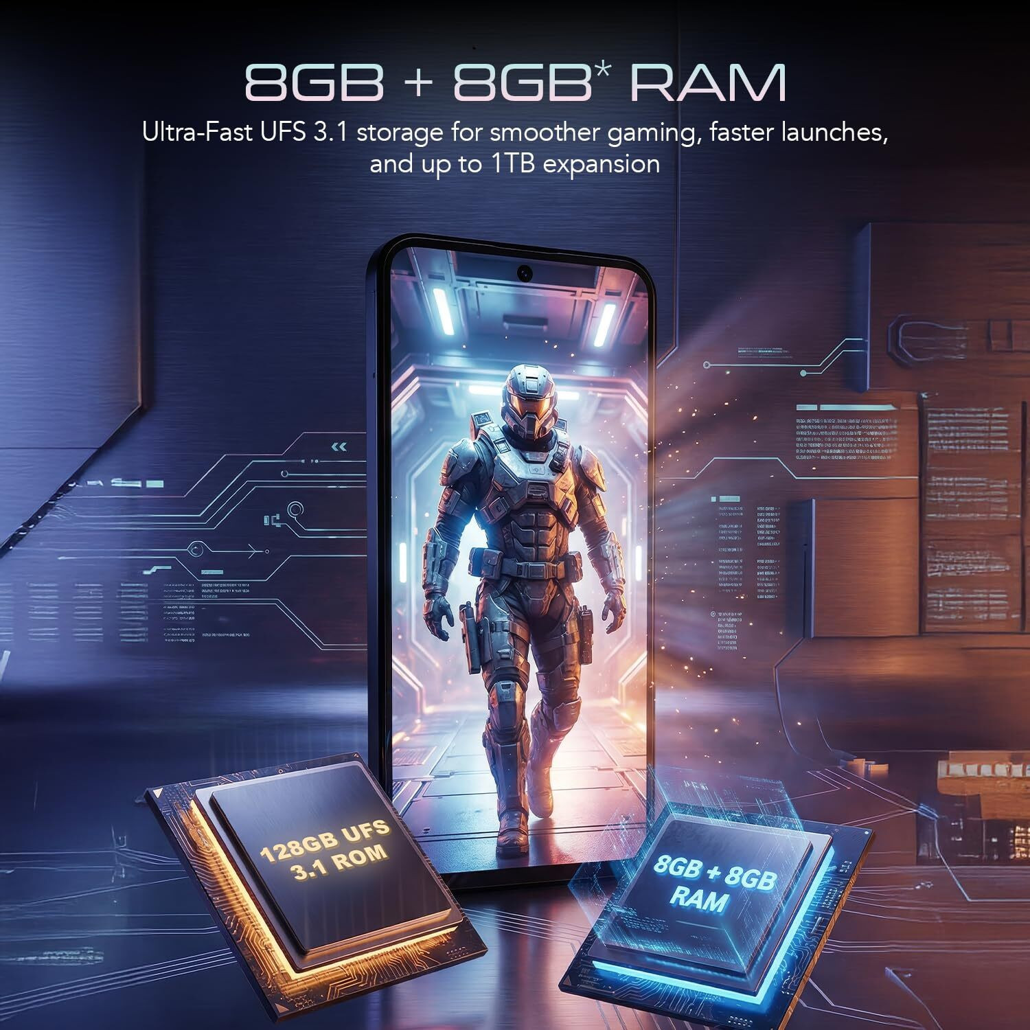 Image of LAVA Play Max 5G (Himalayan White, 128 GB)
