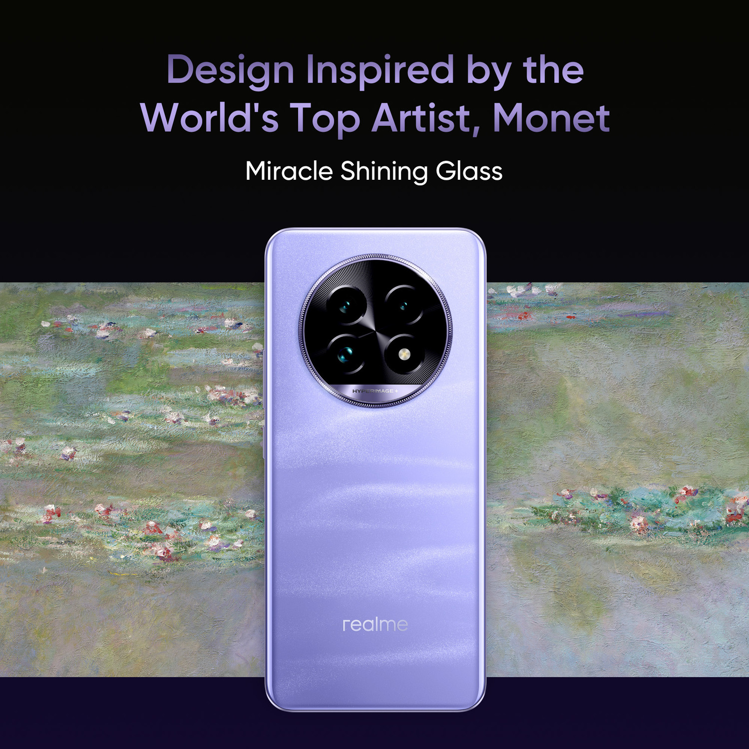 Image of realme 13 Pro+ 5G (Monet Purple, 512 GB)