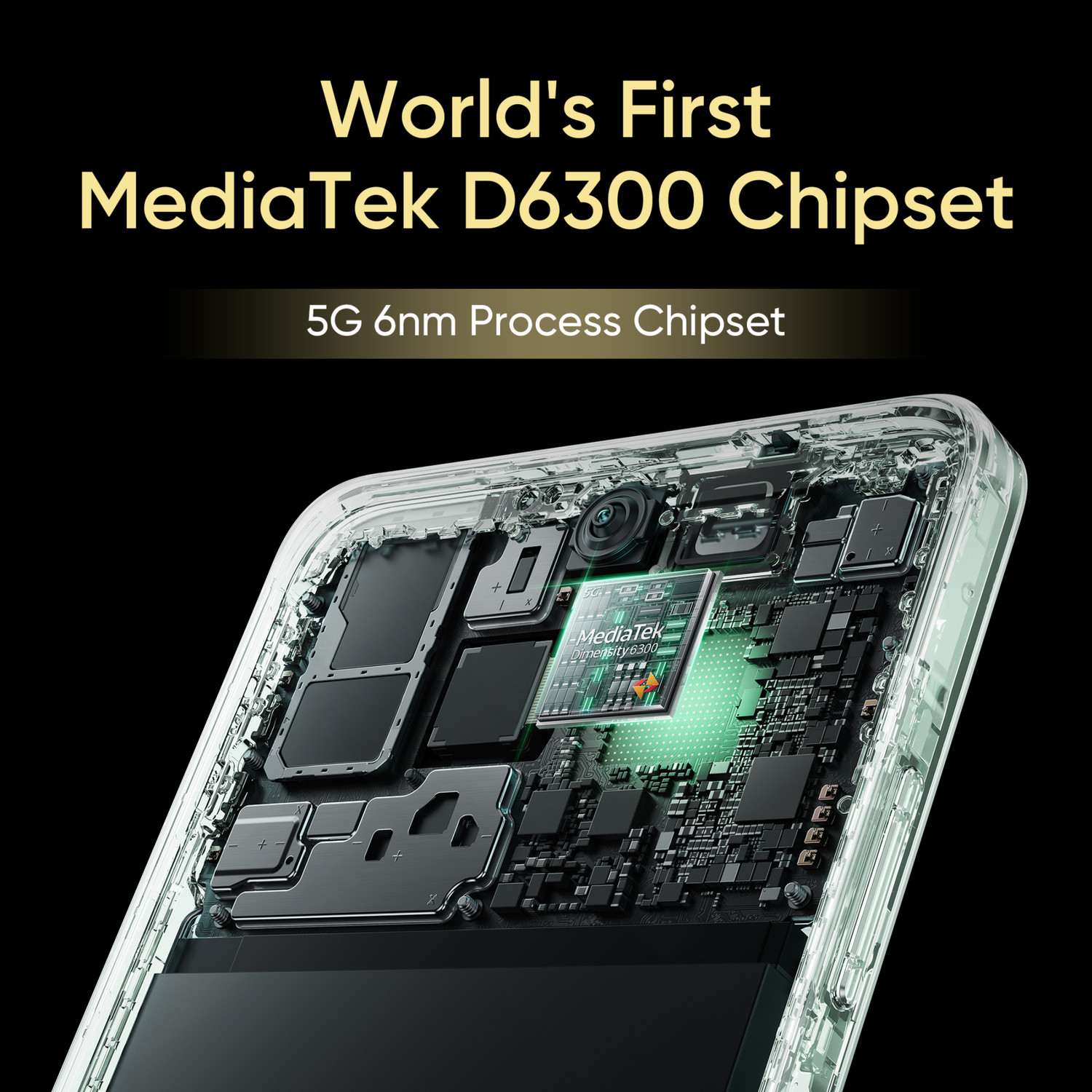 Image of realme C65 5G (Glowing Black, 64 GB)