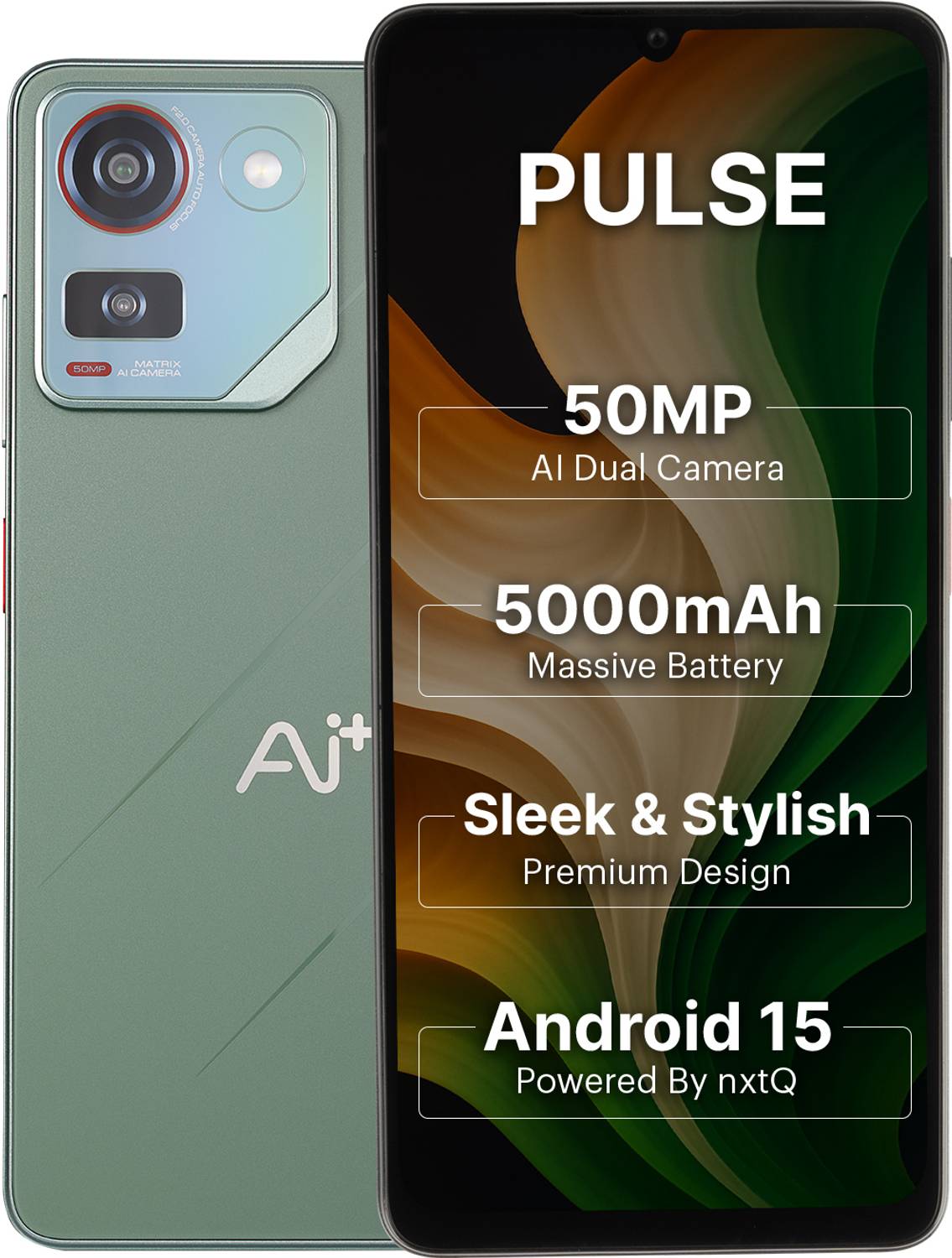 Ai+ Pulse 1 (Green, 64 GB)