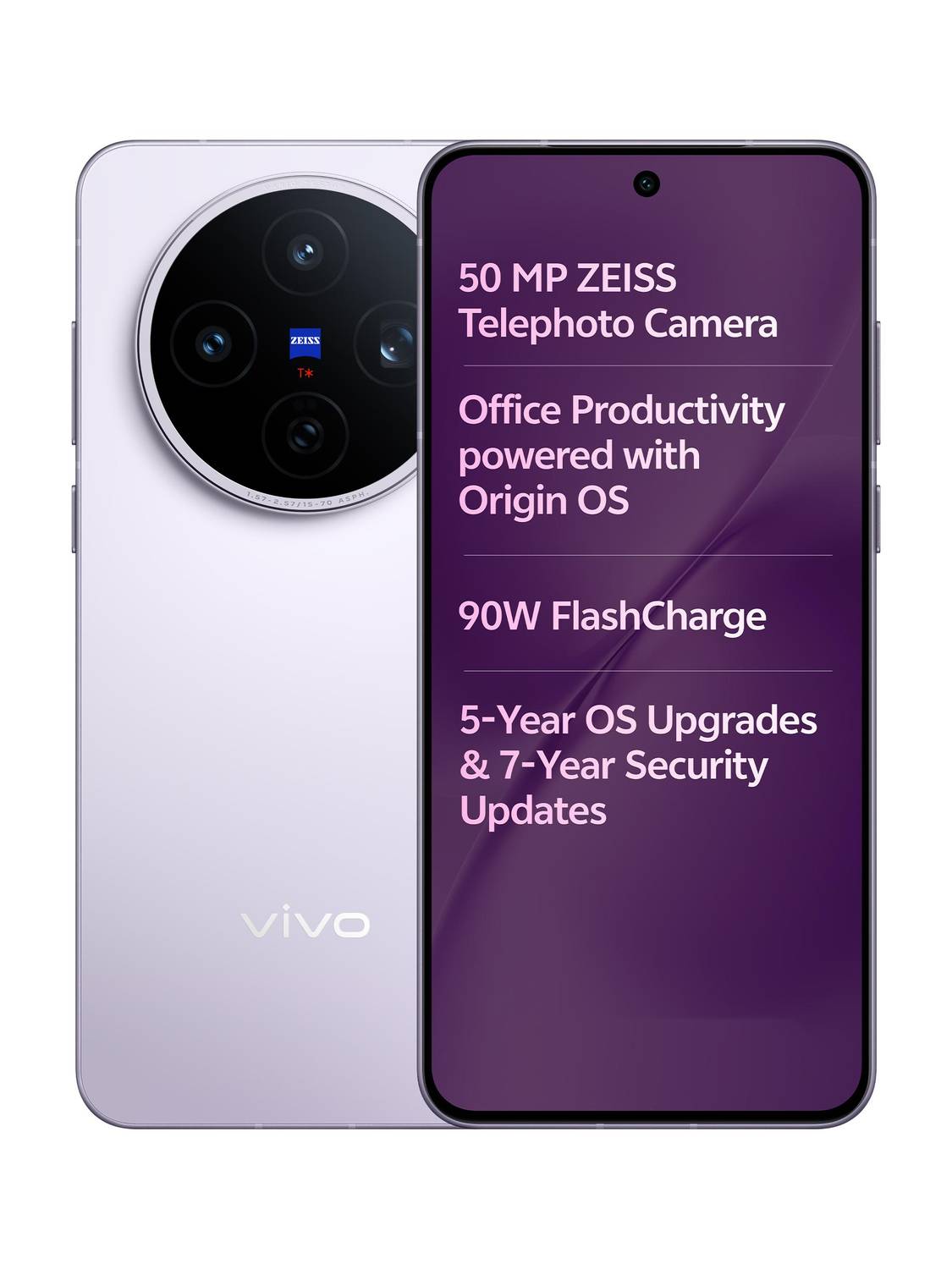 vivo X200T (Seaside Lilac, 512 GB) (12 GB RAM)