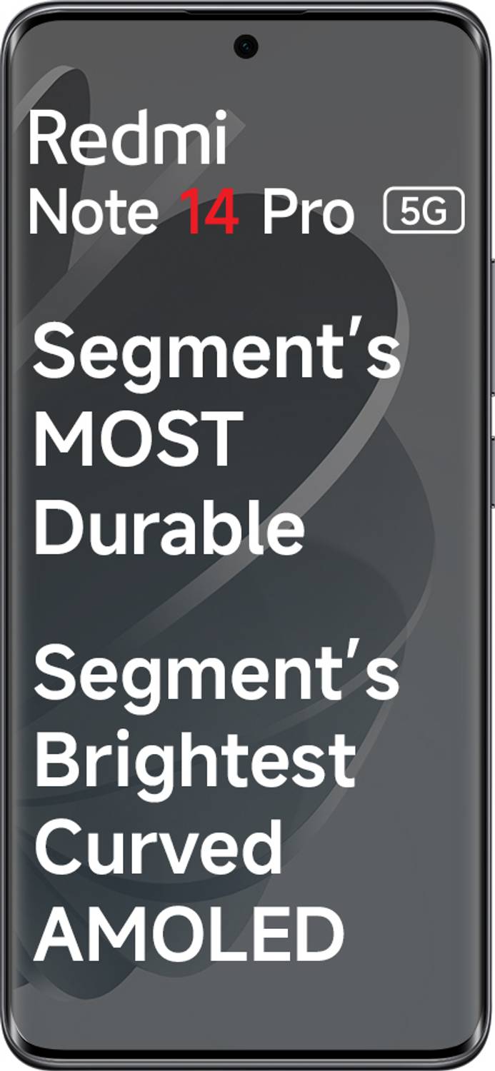 REDMI Note-14 Pro 5G (Titan Black, 256 GB) (8 GB RAM)