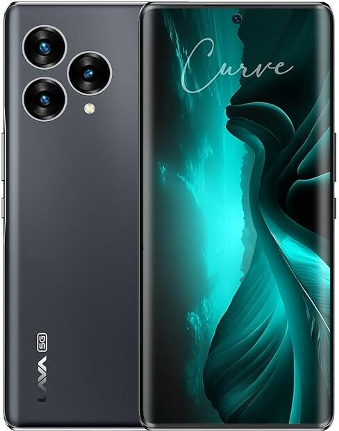 Image of LAVA Blaze Curve 5G (Glass Iron, 256 GB)