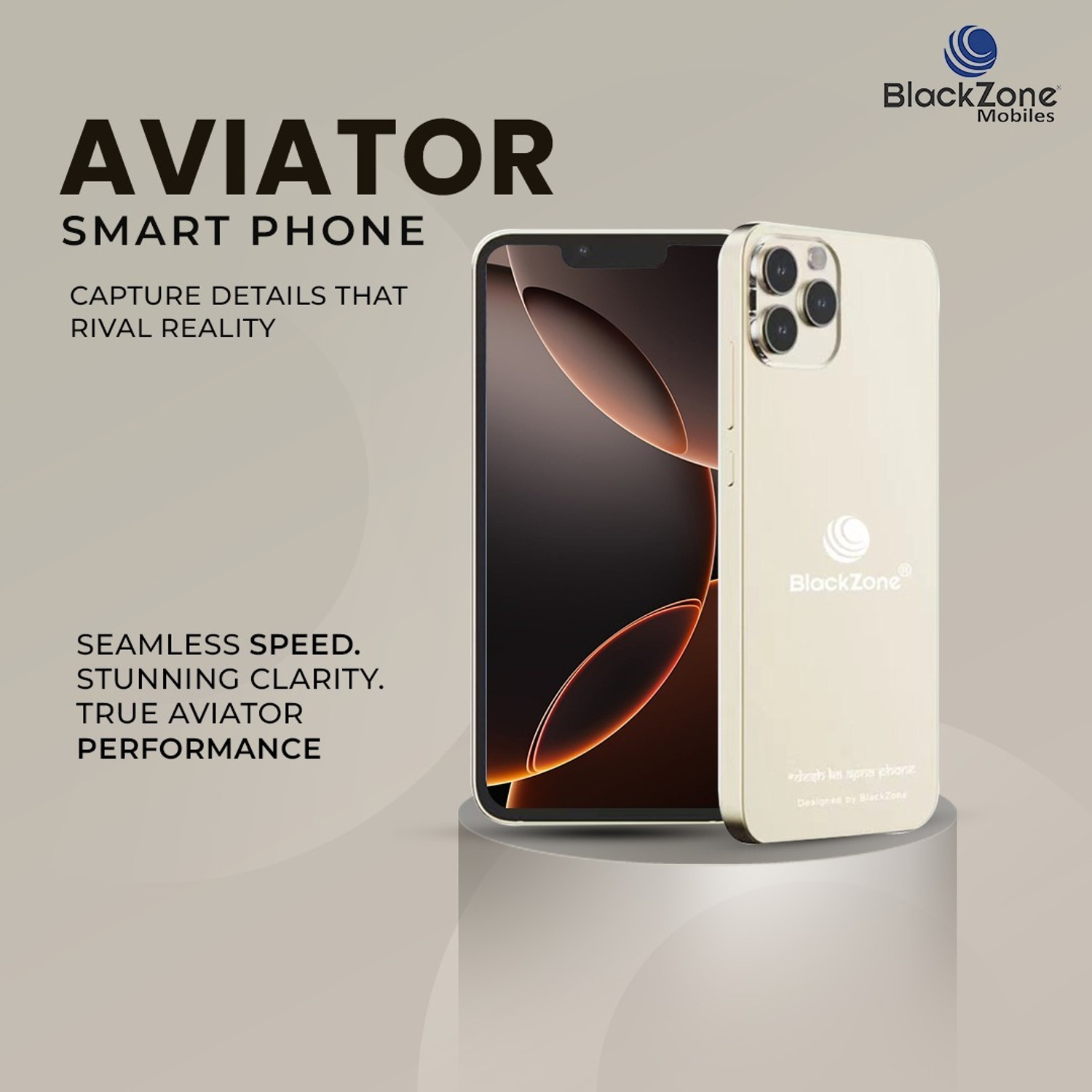 Image of BlackZone AVIATOR (Gold, 128 GB)