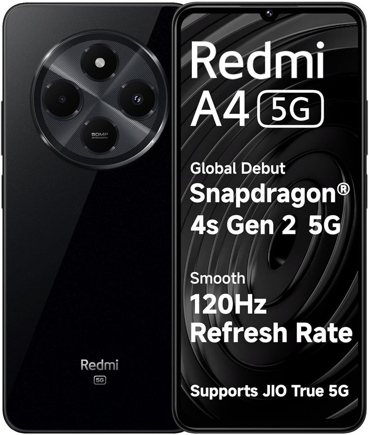 Image of REDMI A4 (Starry Black, 128 GB)