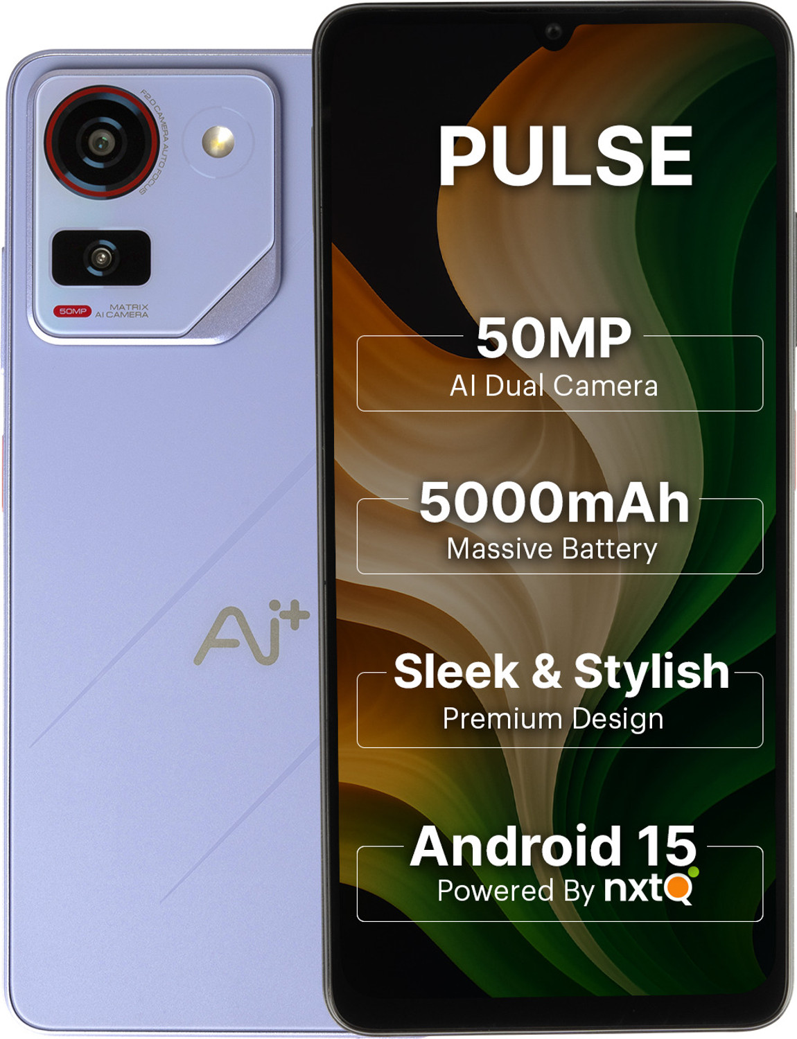 Image of Ai+ Pulse 1 (Purple, 128 GB)