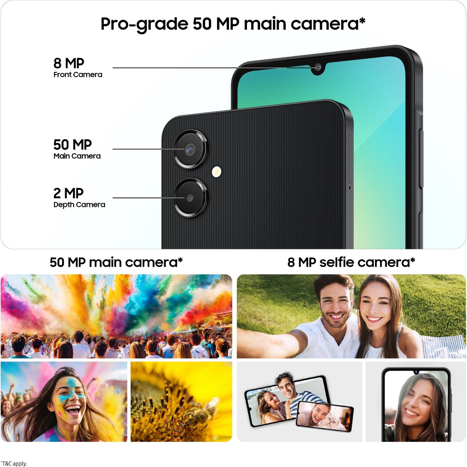 Samsung Galaxy A06 5G 128GB Light Green - Image 5