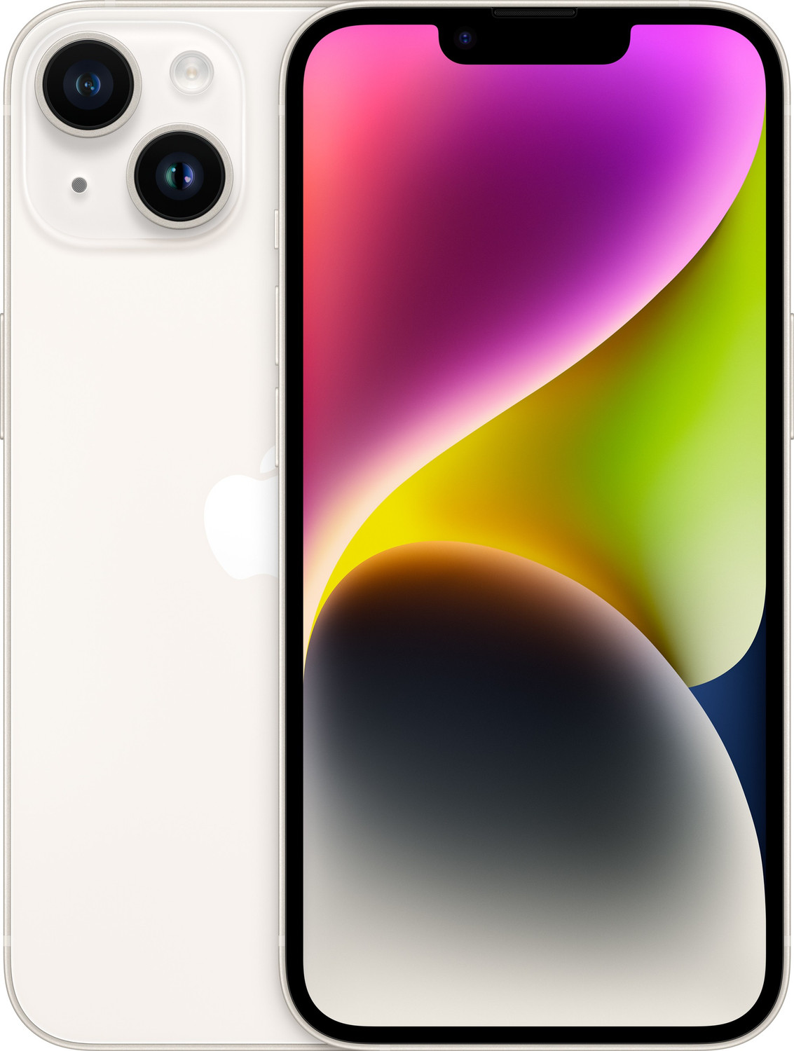 Image of Apple iPhone 14 (Starlight, 128 GB)