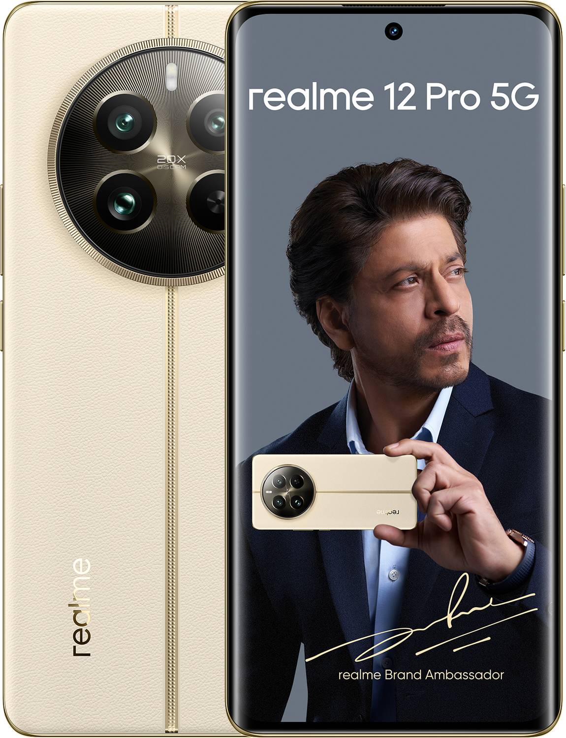 realme 12 Pro 5G (Navigator Beige, 256 GB)