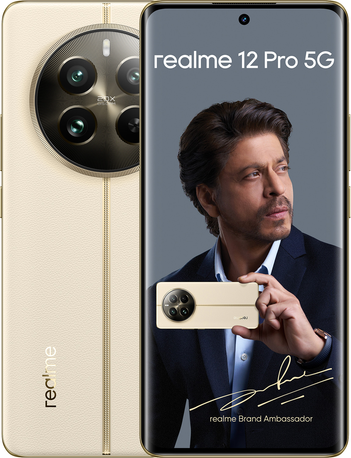Image of realme 12 Pro 5G (Navigator Beige, 256 GB)