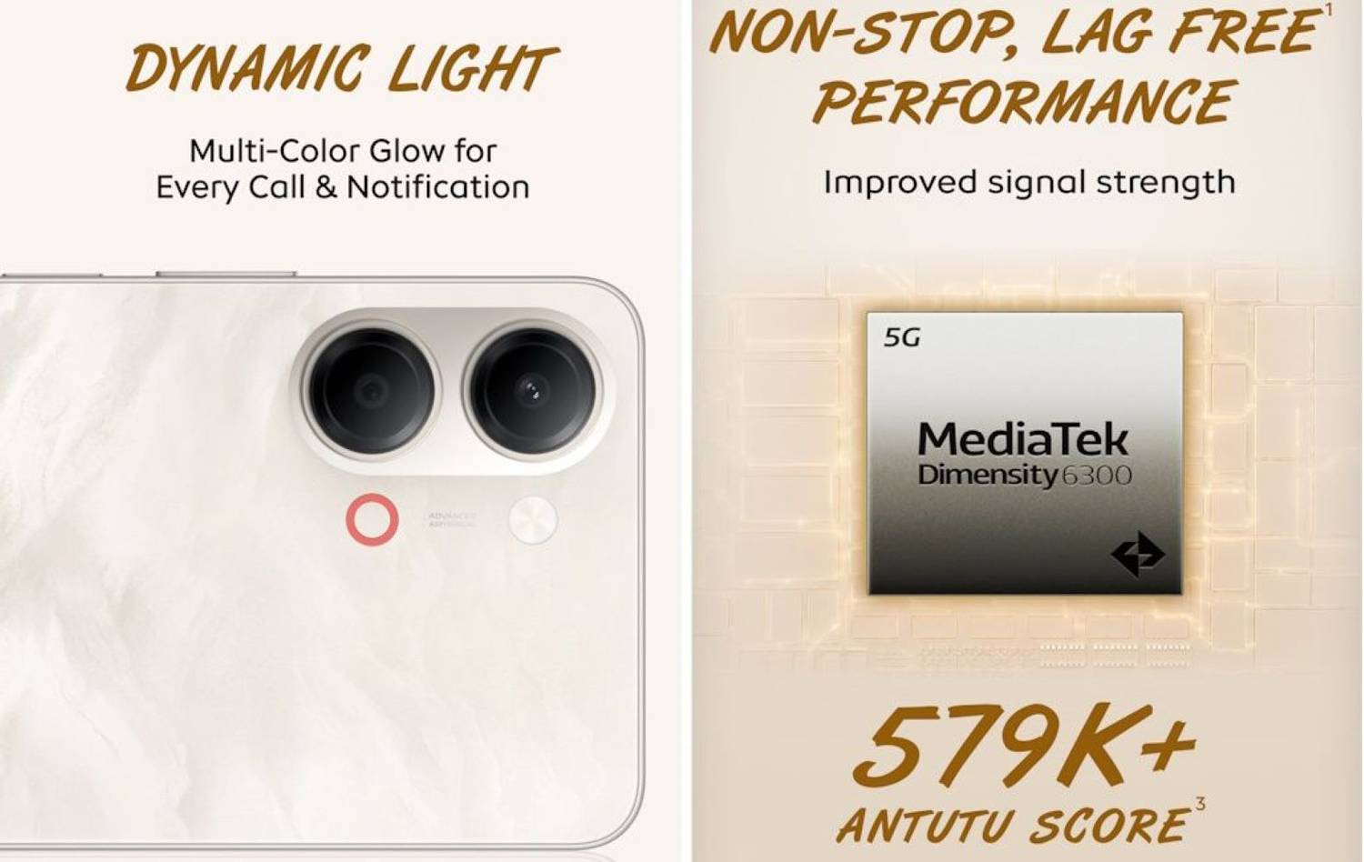 IQOO Z11 Lite 5G 256GB Solar Flame - Image 3