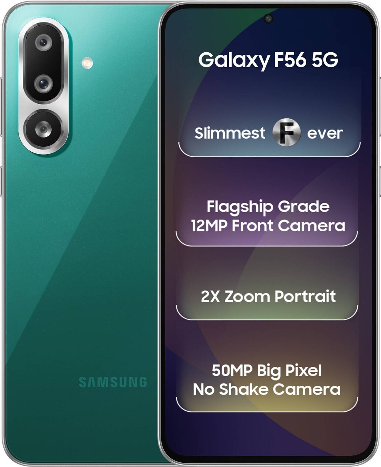 Samsung Galaxy F56 5G (Green, 256 GB) (8 GB RAM)