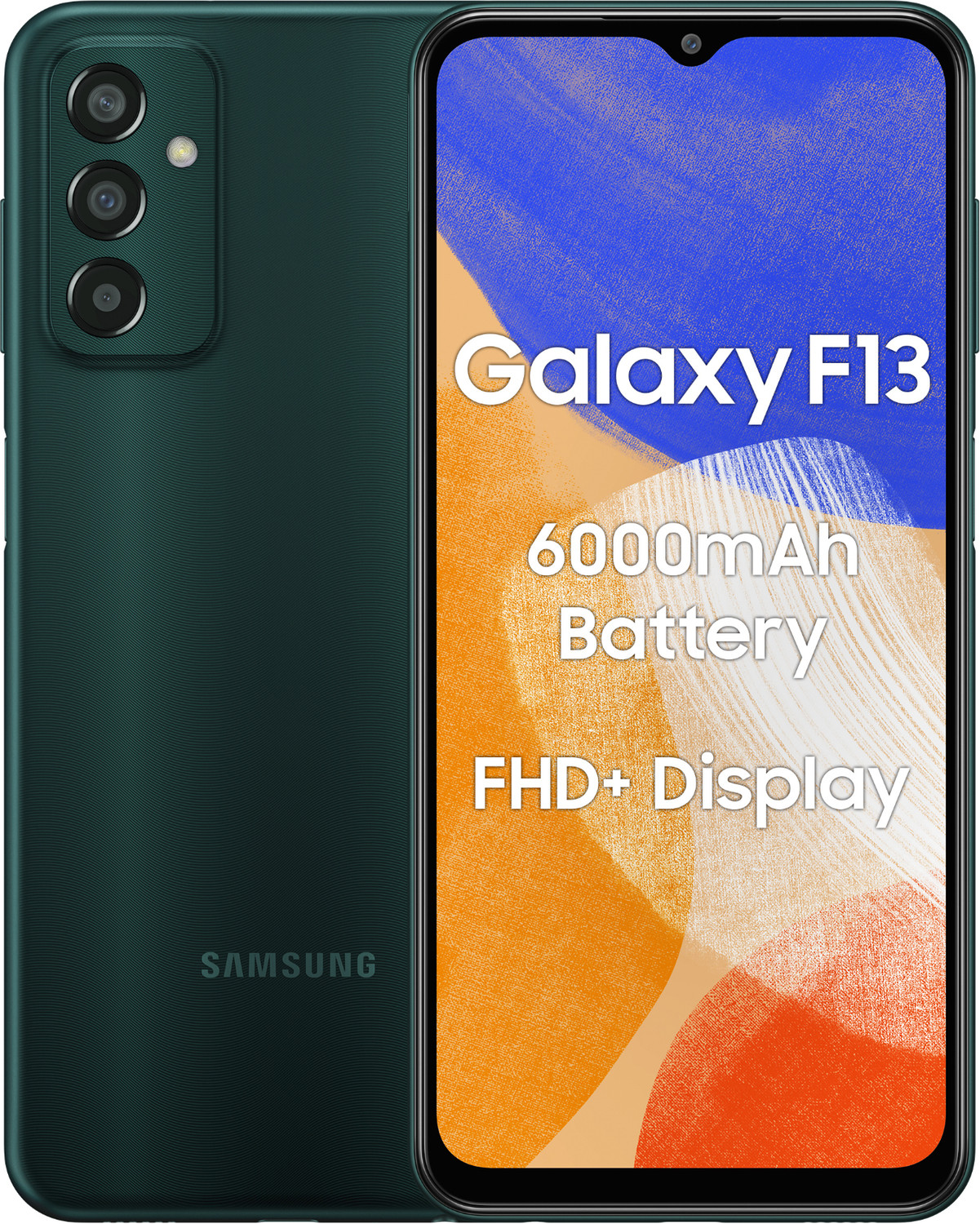Image of Samsung Galaxy F13 (Nightsky Green, 128 GB)