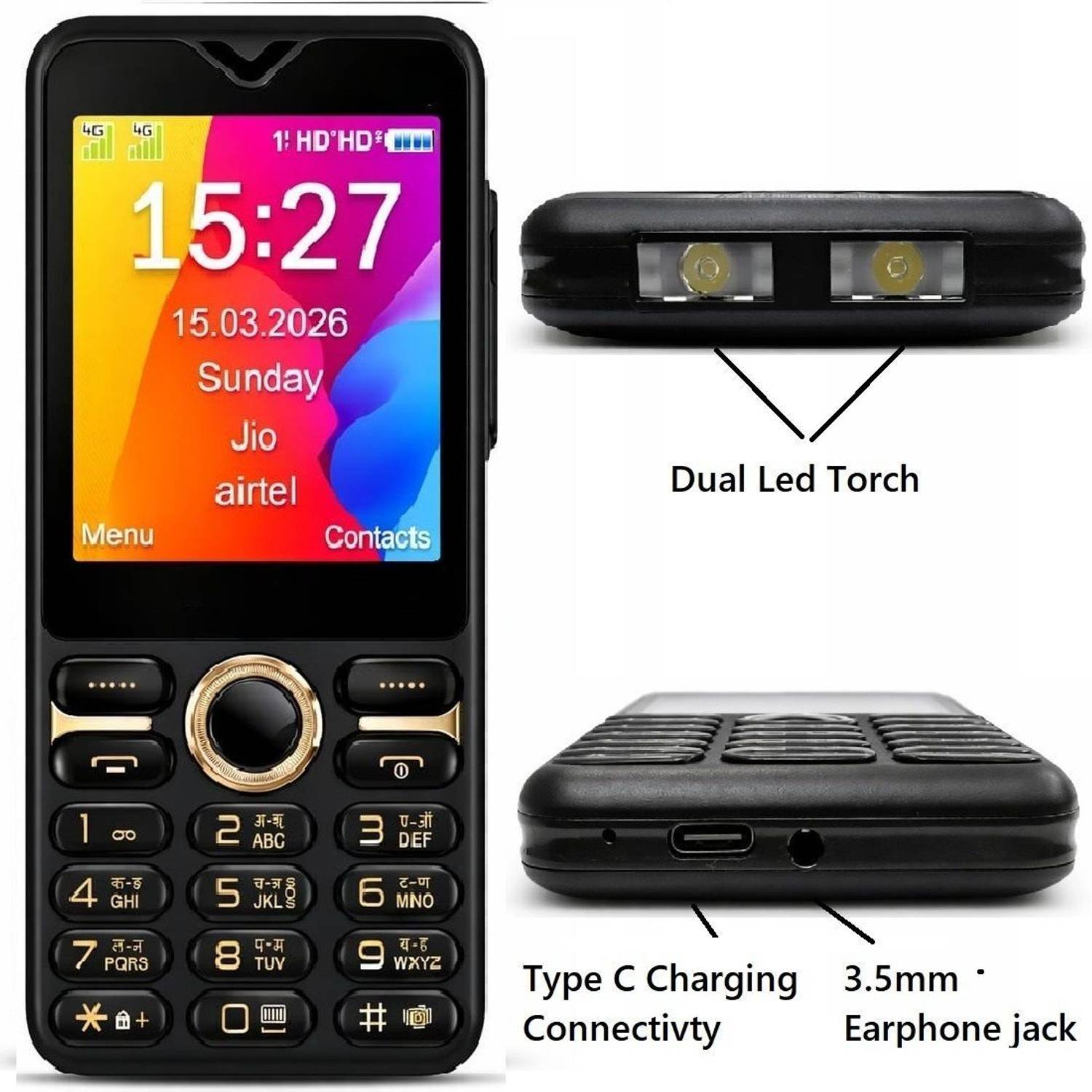 leysky jmax 4g X4 Keypad Phone (64 MB Storage, 64 MB RAM) Online