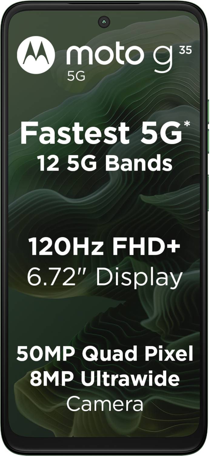 Motorola g35 5G 128GB Leaf Green - Image 2