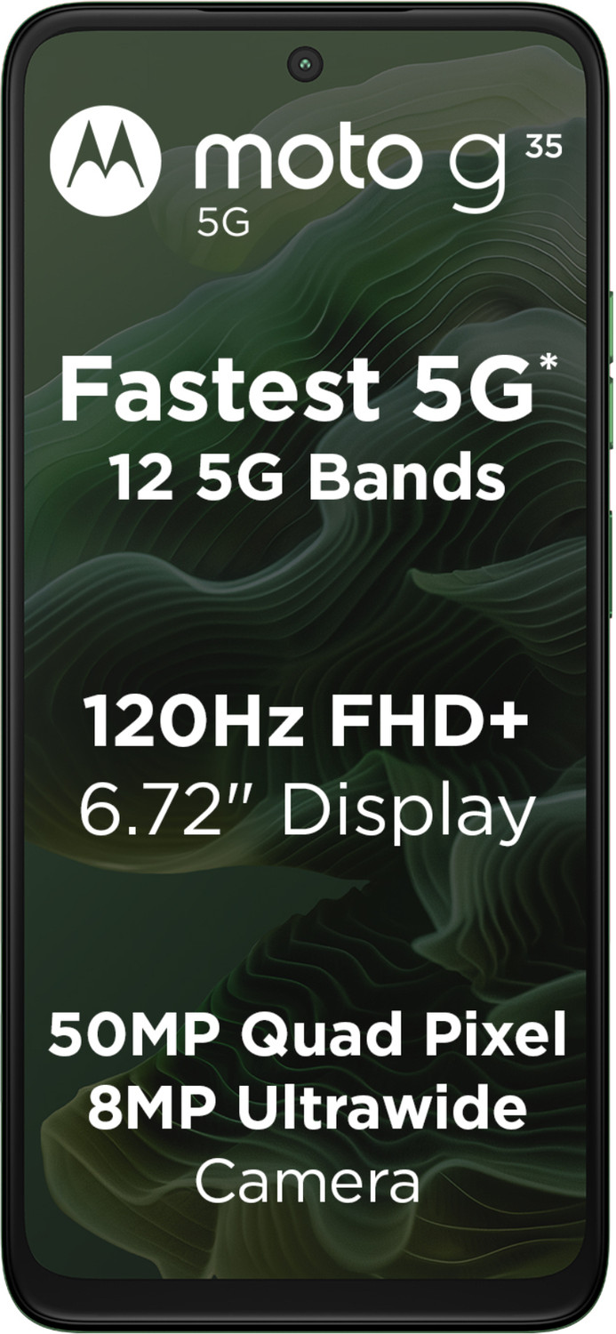 Image of MOTOROLA g35 5G (Leaf Green, 128 GB)