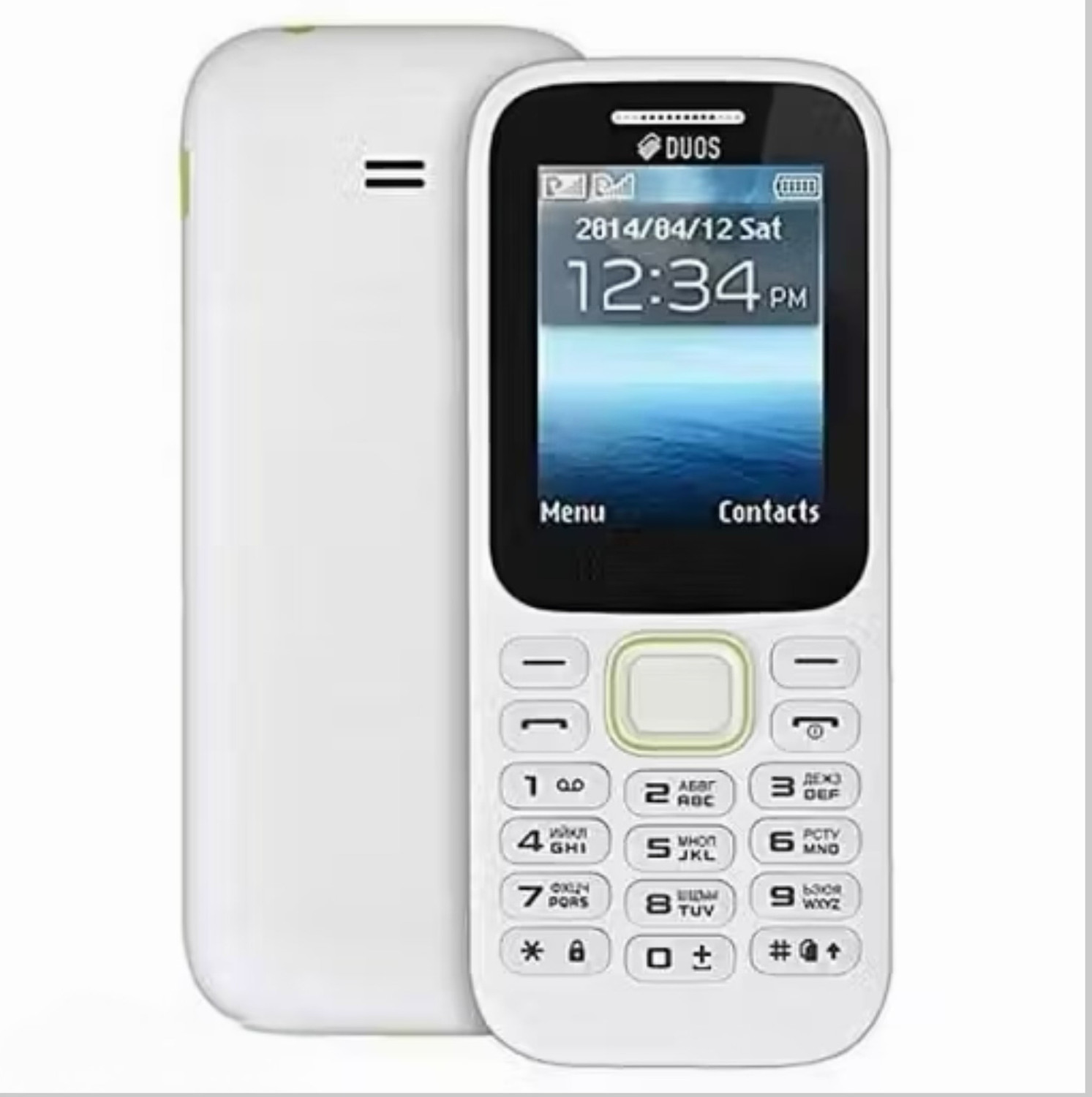Image of Samsung Guru B310 Mobile Phone White