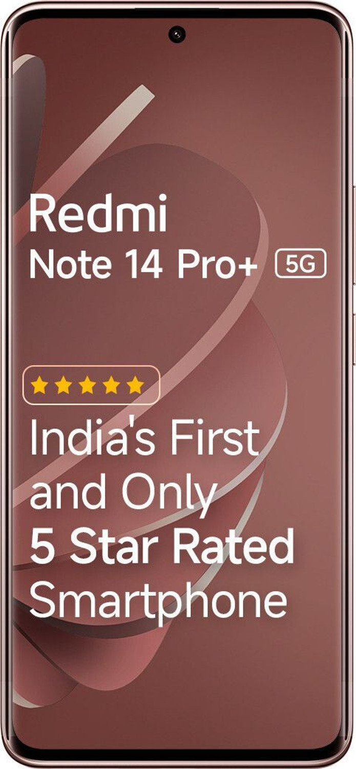 Image of REDMI Note 14 Pro+ 5G (Champagne Gold, 256 GB)