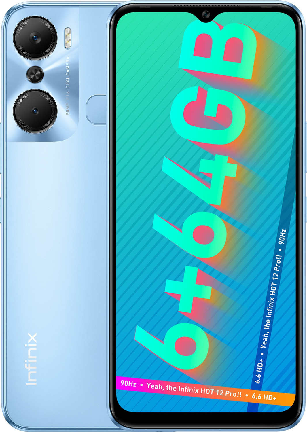 Image of Infinix Hot 12 Pro (Electric Blue, 64 GB)
