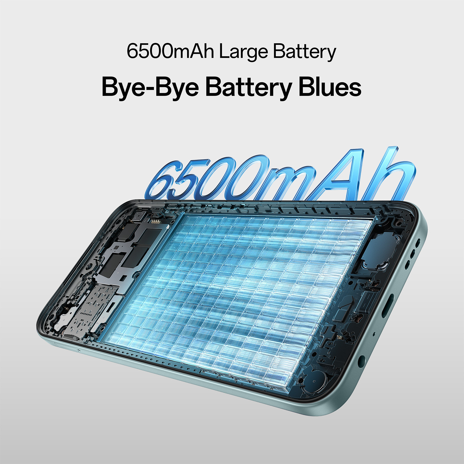 Image of OPPO A6 x 4G (Ice Blue, 64 GB)