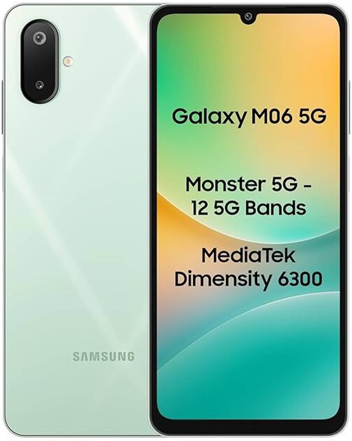 Samsung M06 5G (Sage Green, 128 GB)