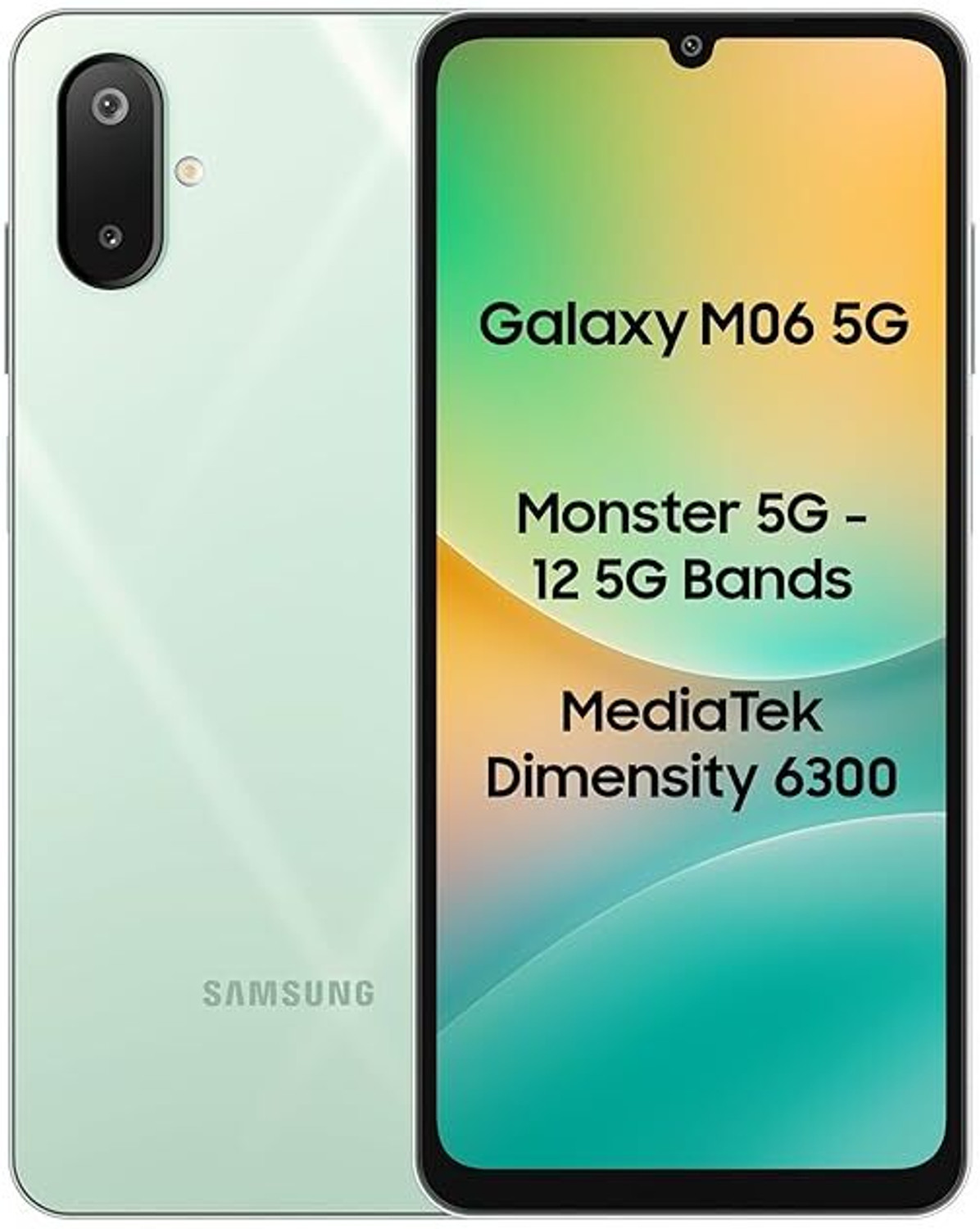 Image of Samsung M06 5G (Sage Green, 128 GB)