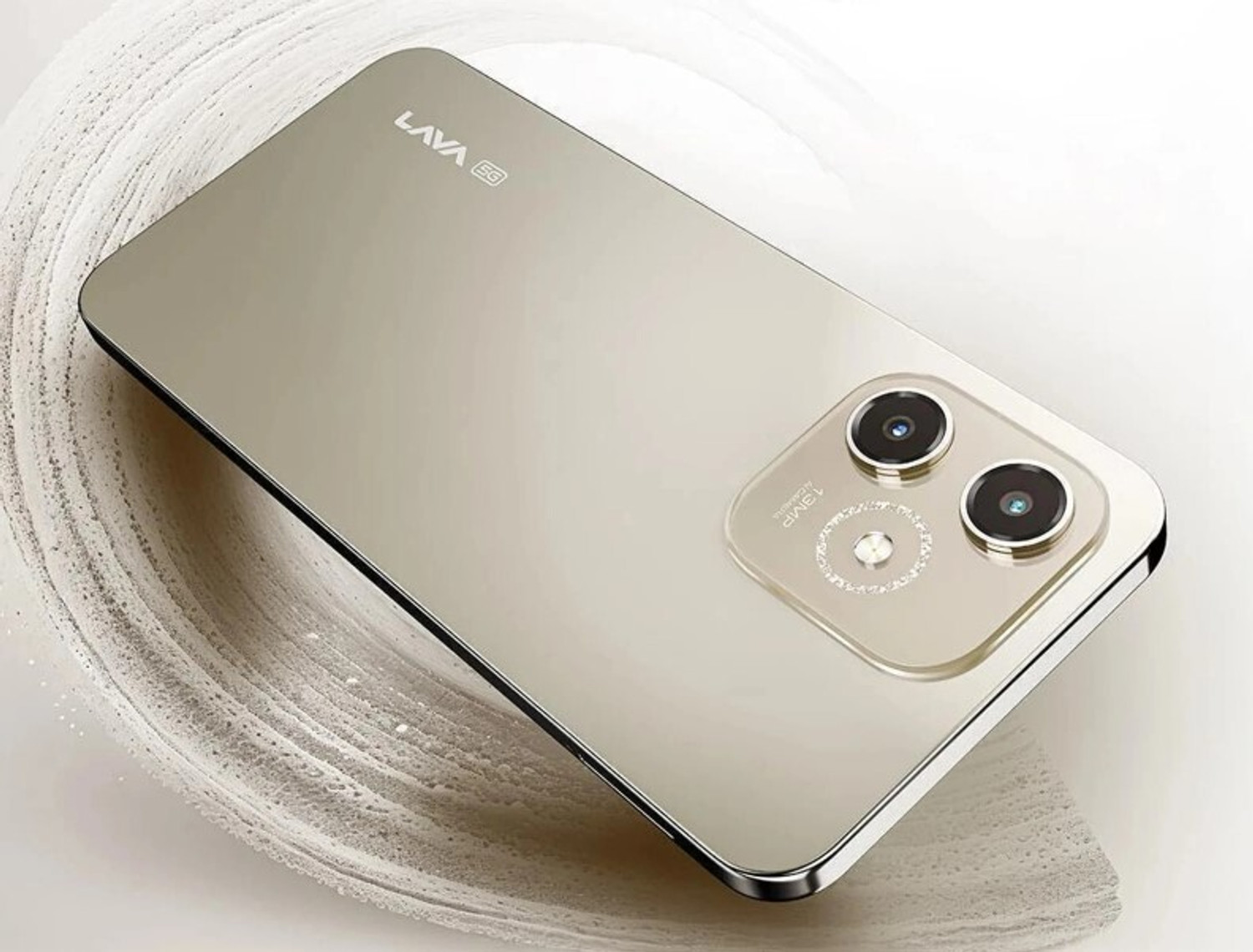 Image of LAVA Bold N1 5G (Champagne Gold, 128 GB)
