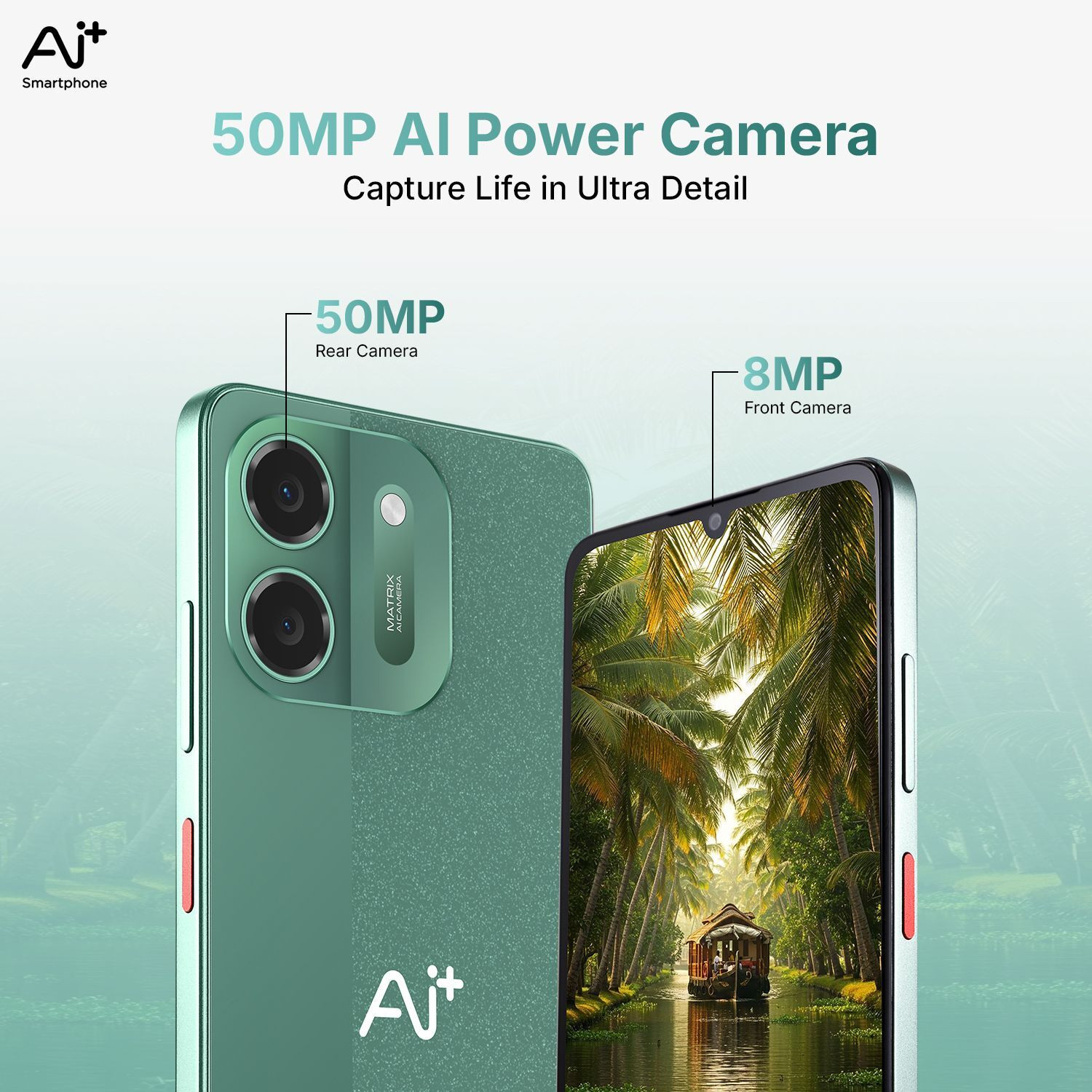 Image of Ai+ Pulse 2 (Green, 128 GB)