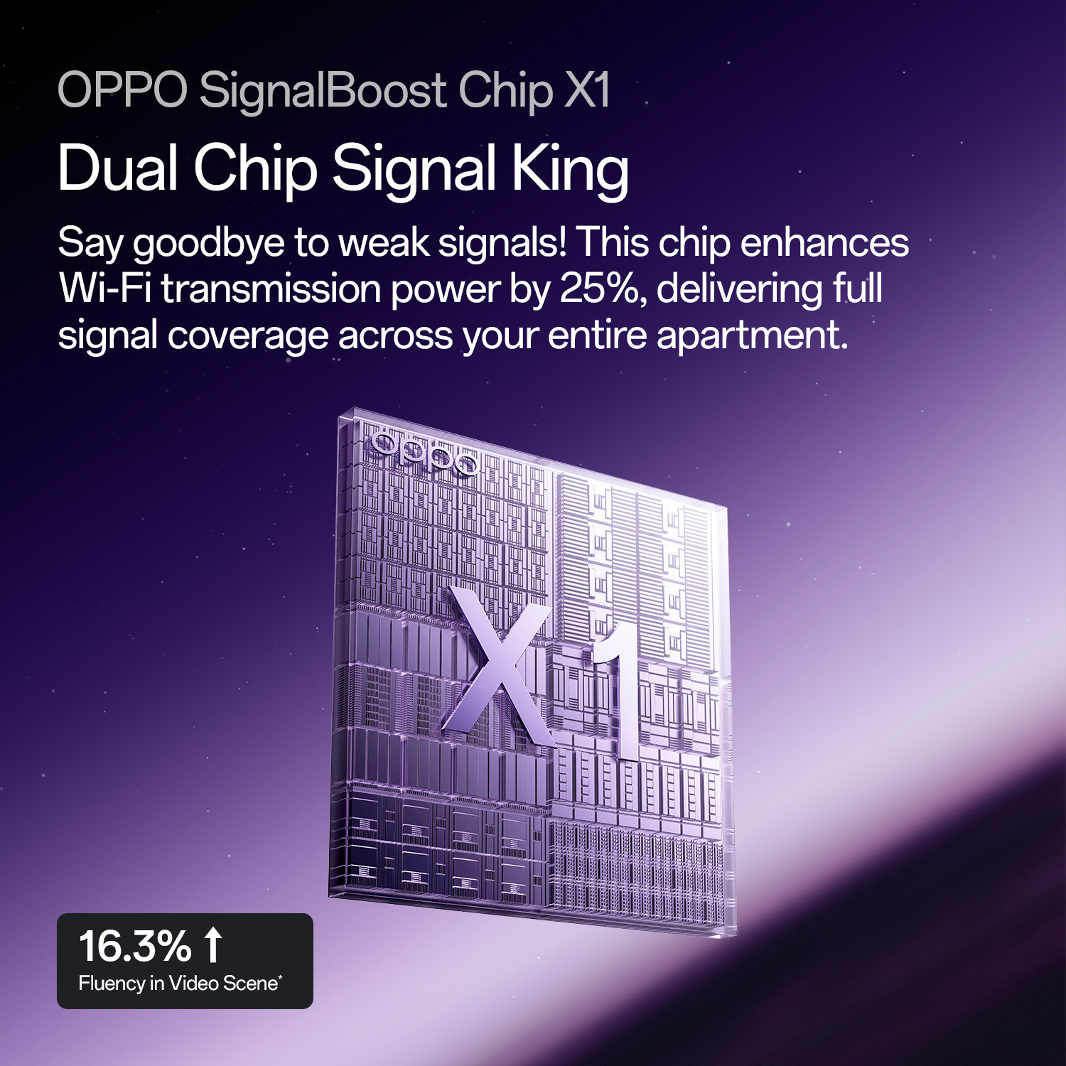 Image of OPPO Reno13 Pro 5G (Mist Lavender, 256 GB)