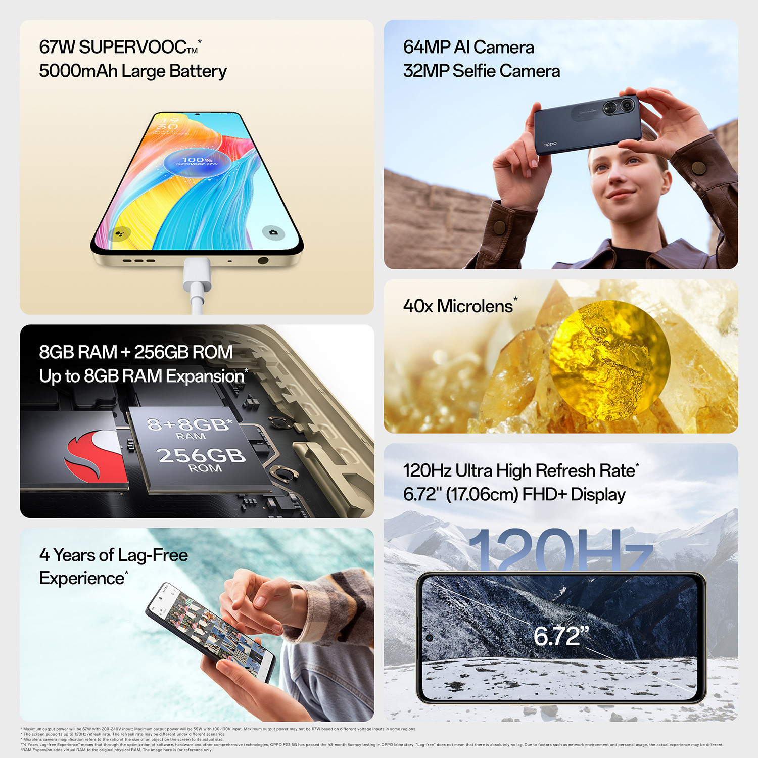 Image of OPPO F23 5G (Bold Gold, 256 GB)