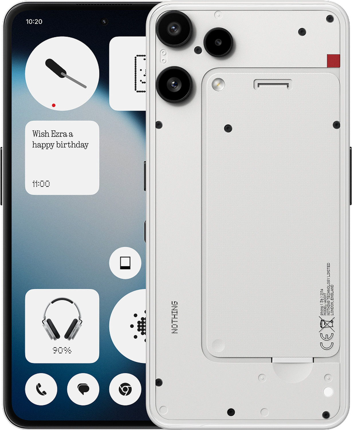 Image of Nothing Phone (3a) Lite (White, 128 GB)