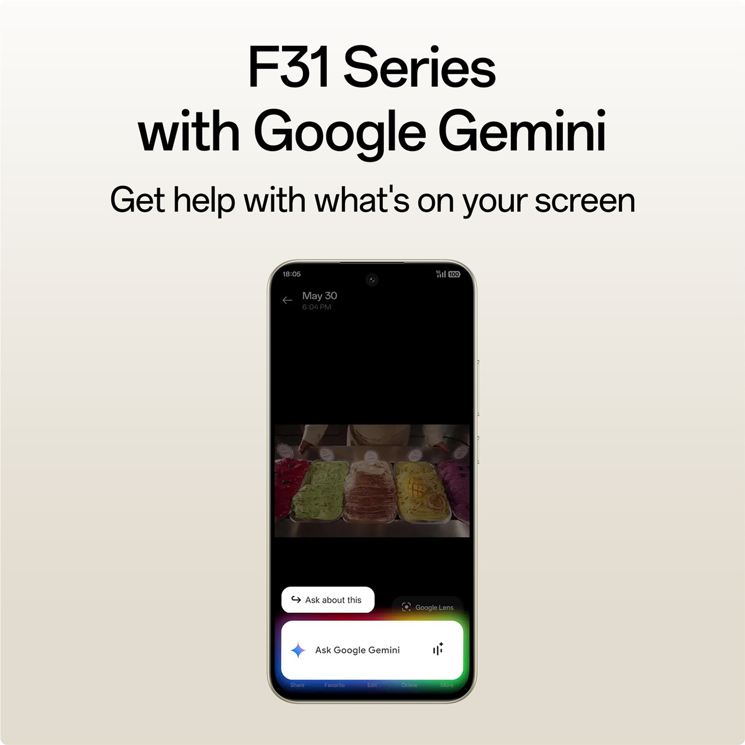 Image of OPPO F31 Pro 5G (Desert Gold, 256 GB)