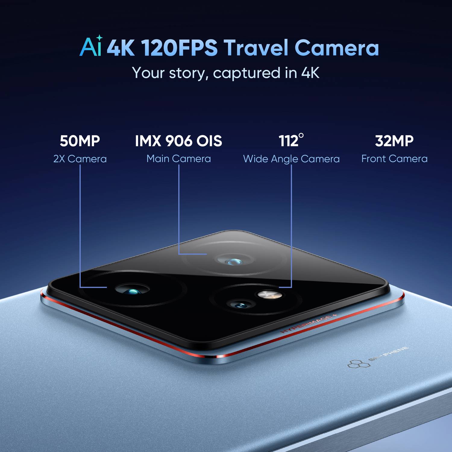 realme GT 7 256GB Icesense Blue - Image 4