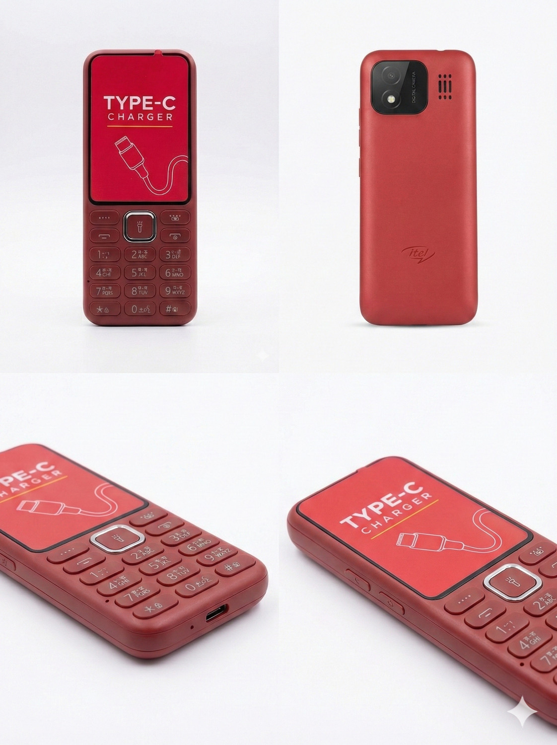 Image of itel it5027 Slim Keypad Mobile | 2.4 inch Display| Type C Charging