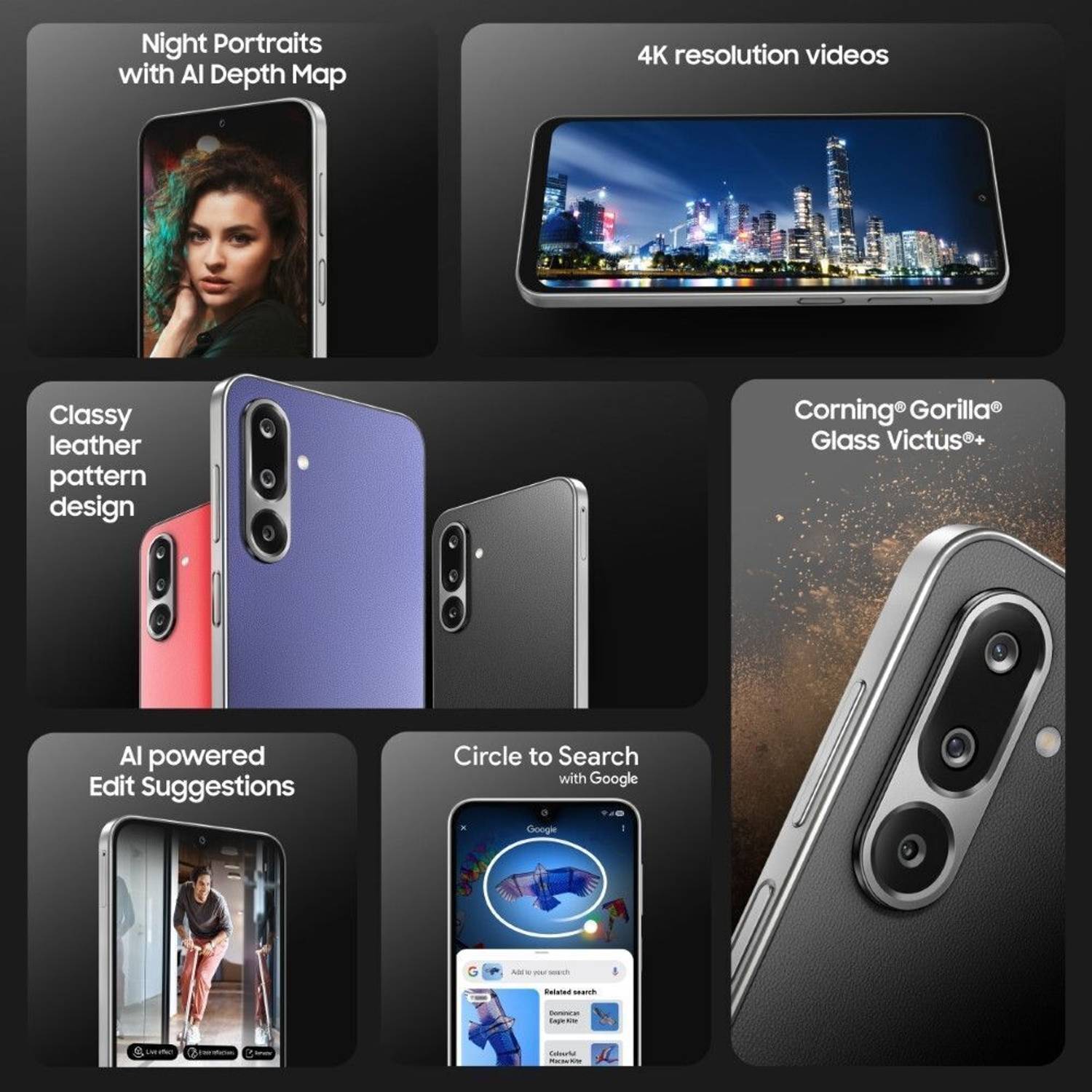 Samsung Galaxy F36 5G 128GB Black - Image 2