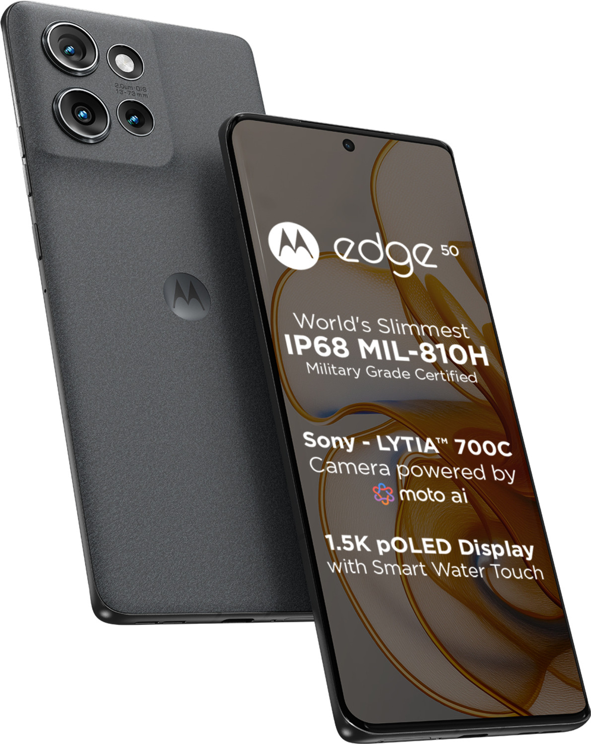 Image of MOTOROLA Edge 50 (Koala Grey, 256 GB)