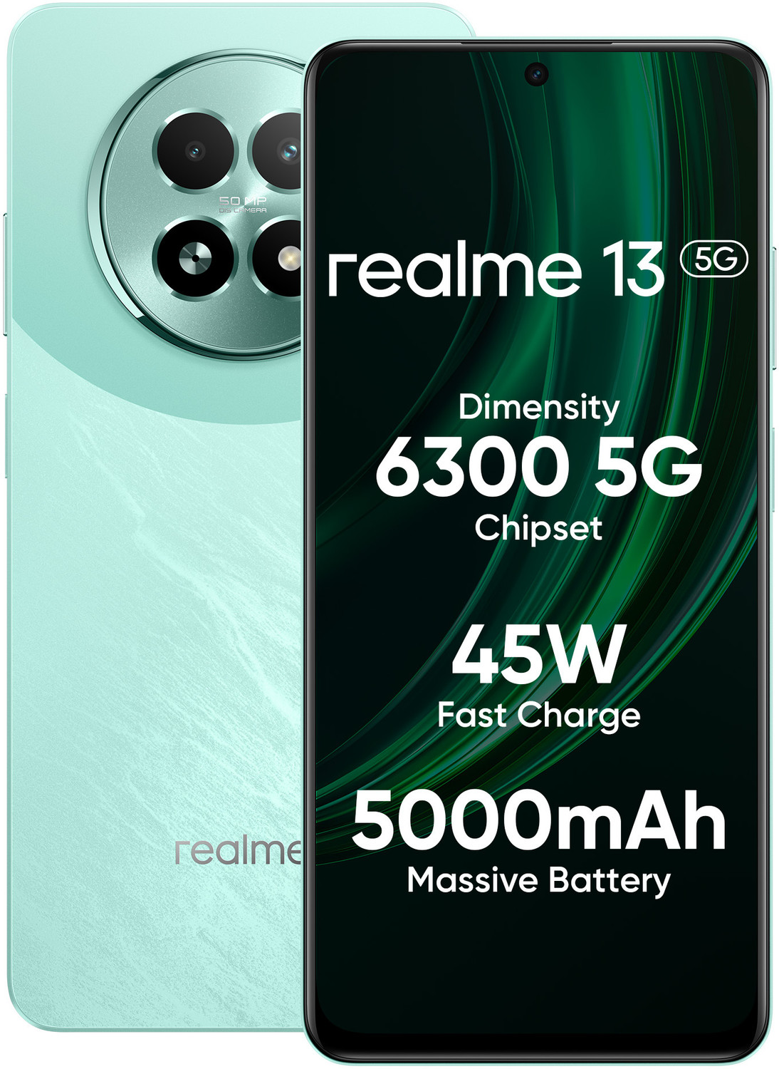 Image of realme 13 5G (Speed Green, 128 GB)