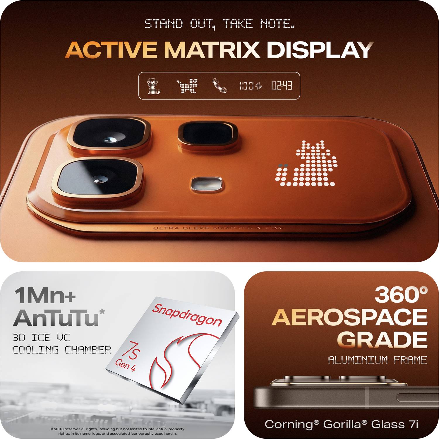 Infinix NOTE 60 Pro 128GB Solar Orange - Image 2