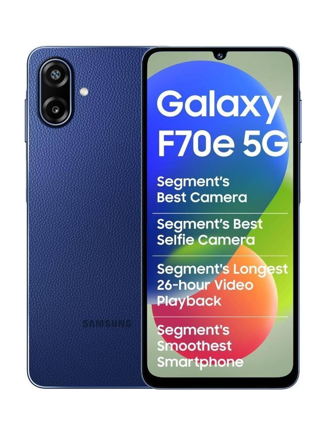 Samsung Galaxy F70e 5G 128GB Blue - Image 1