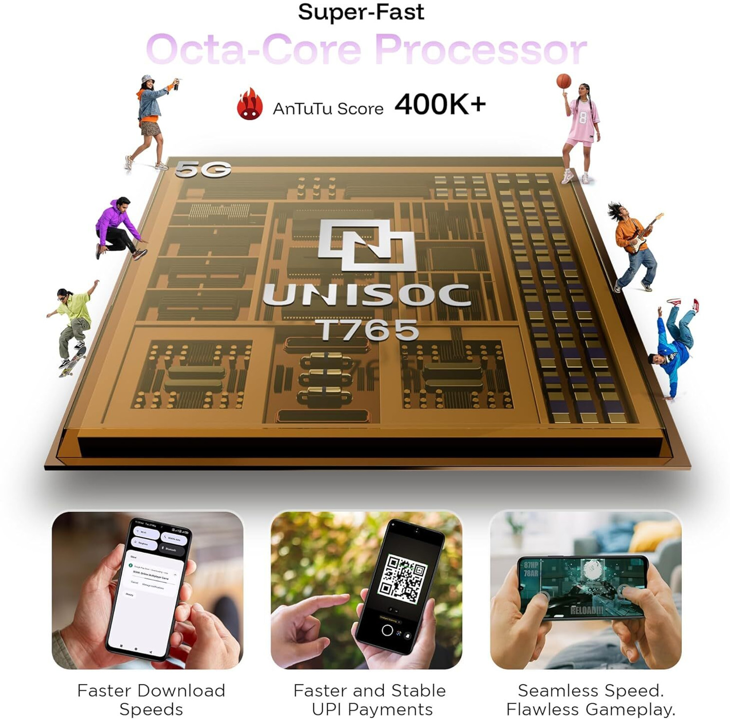 Image of LAVA Bold N1 5G (Champagne Gold, 128 GB)