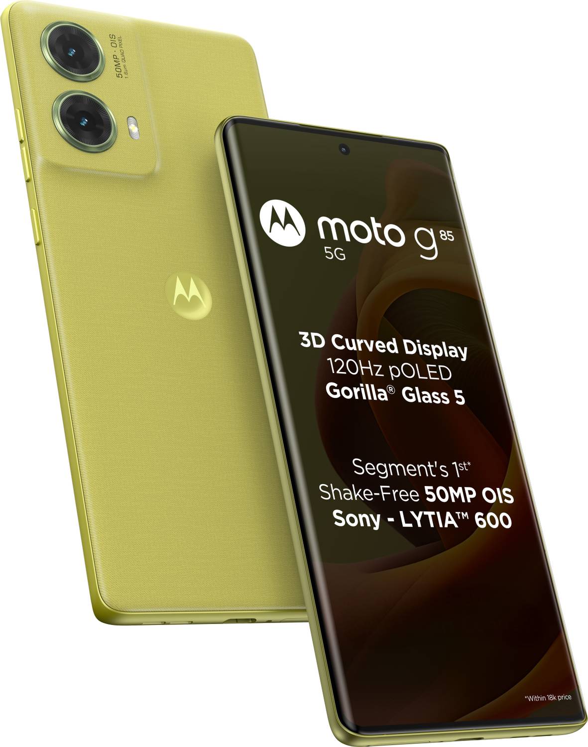 MOTOROLA G85 5G (Olive Green, 256 GB) (12 GB RAM)