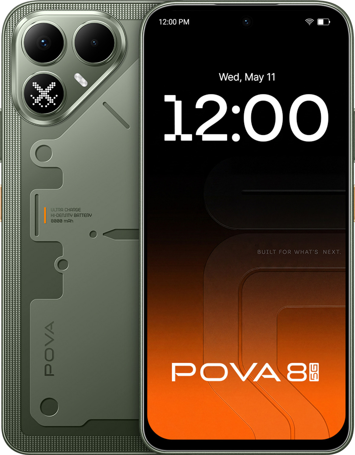 Image of Tecno Pova 8 5G (Terminal Green, 128 GB)