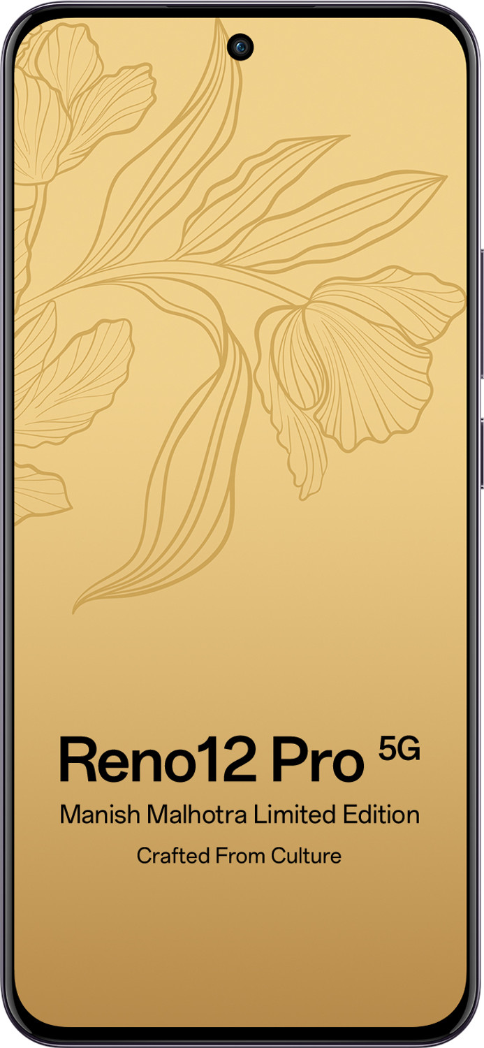 Image of OPPO Reno 12 Pro 5G (Manish Malhotra Limited Edition, 256 GB)
