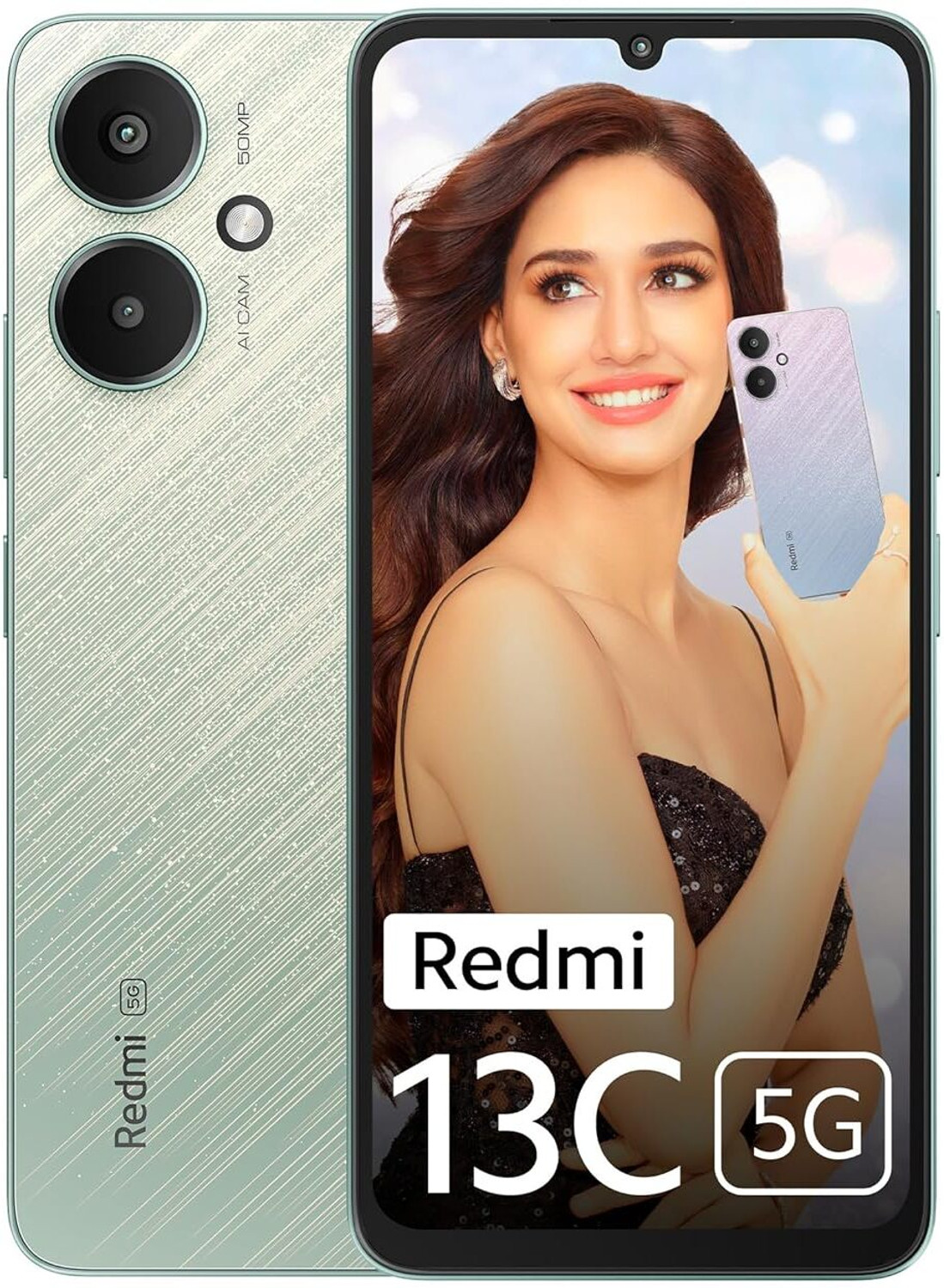 Image of REDMI 13c 5G (Startrail Green, 256 GB)