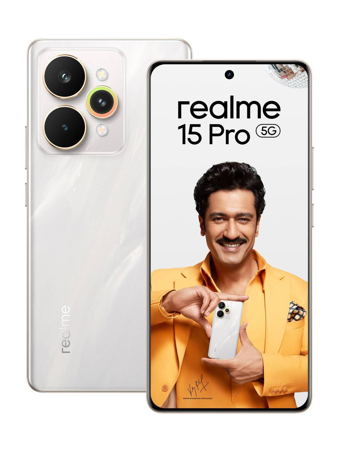 realme 15 Pro 5G 256GB Silver - Image 1