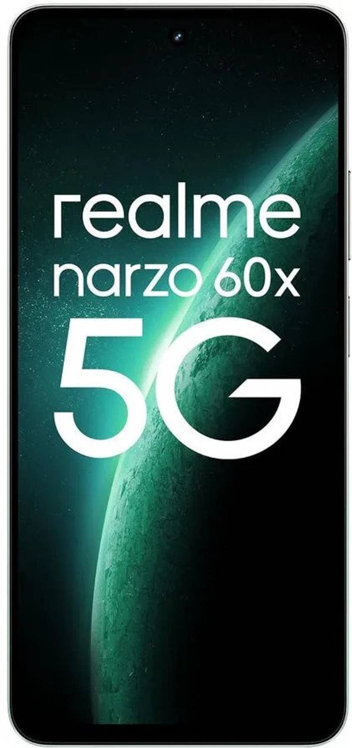realme Narzo 60X 5G (Stellar Green, 128 GB) (6 GB RAM)