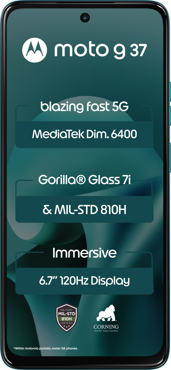 Image of MOTOROLA g37 (PANTONE Capri, 64 GB)