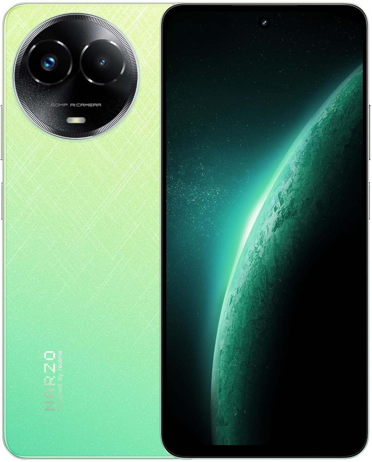 Image of realme Narzo 60X 5G (Stellar Green, 128 GB)
