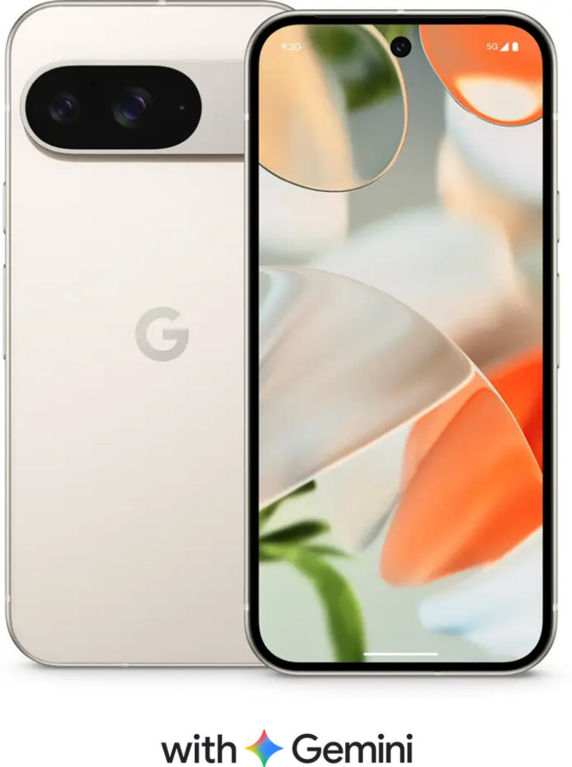 Image of Google Pixel 9 (Porcelain, 256 GB)